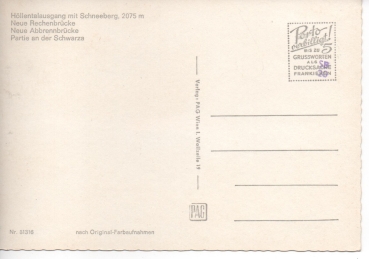 Ansichtskarte Höllental, Niederösterreich - Mehrbildkarte